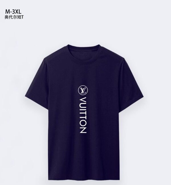 LV Luxury Streetwear T-Shirt M-XXXL – Breathable Short Sleeve Cotton Tee