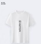 LV Luxury Streetwear T-Shirt M-XXXL – Breathable Short Sleeve Cotton Tee