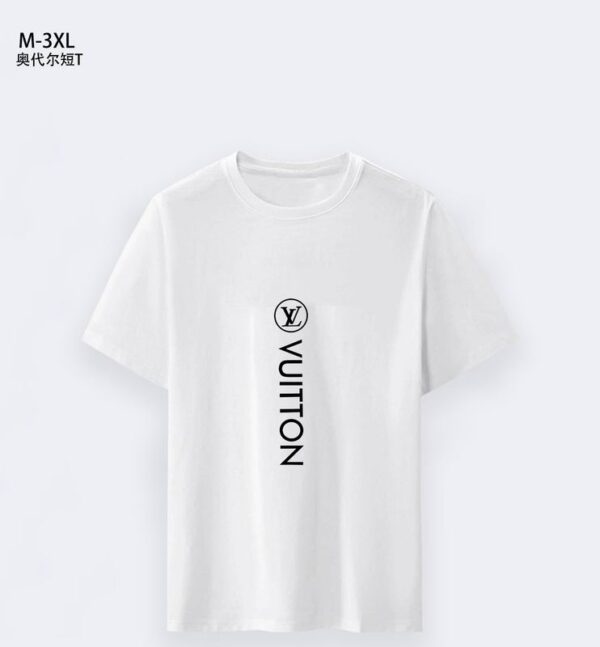 LV Luxury Streetwear T-Shirt M-XXXL – Breathable Short Sleeve Cotton Tee