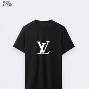 LV Oversized Graphic T-Shirt M-XXXL – High-End Streetwear Cotton Tee