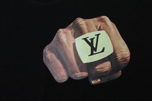 LV Luxury Graphic Cotton Tee M-XXXL – Oversized Casual Streetwear Top