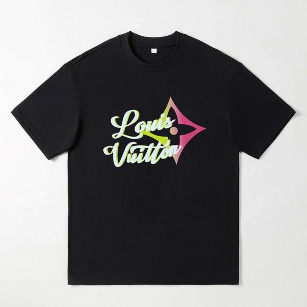 LV Streetwear Cotton T-Shirt M-XXXL – Designer Style Oversized Tee