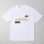 LV Streetwear Cotton T-Shirt M-XXXL – Designer Style Oversized Tee