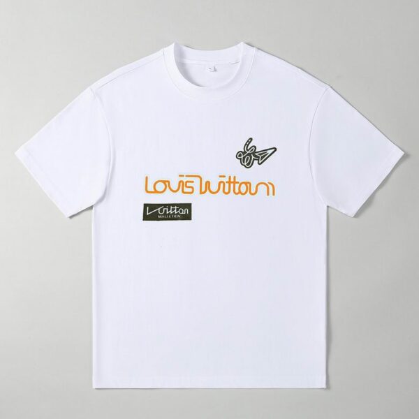 LV Streetwear Cotton T-Shirt M-XXXL – Designer Style Oversized Tee
