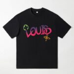 LV Streetwear Cotton T-Shirt M-XXXL – Designer Style Oversized Tee
