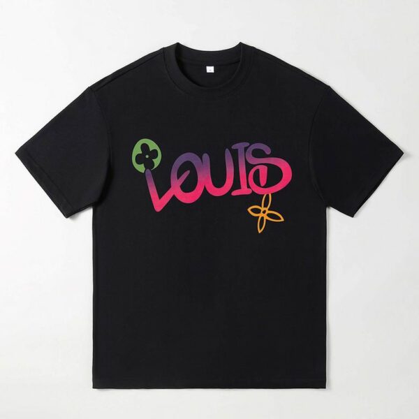 LV Streetwear Cotton T-Shirt M-XXXL – Designer Style Oversized Tee