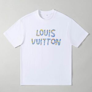 LV Designer Style Streetwear Tee M-XXXL – Premium Oversized Cotton Shirt