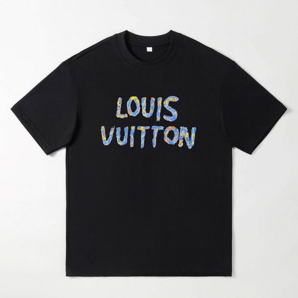 LV Designer Style Streetwear Tee M-XXXL – Premium Oversized Cotton Shirt