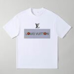 LV Luxury Graphic Cotton Tee M-XXXL – Oversized Casual Streetwear Top