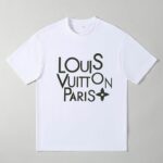 LV Luxury Graphic Cotton Tee M-XXXL – Oversized Casual Streetwear Top