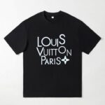 LV Luxury Graphic Cotton Tee M-XXXL – Oversized Casual Streetwear Top