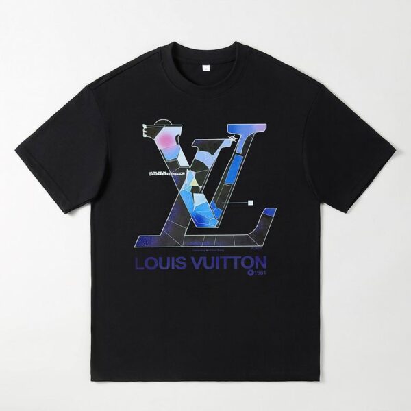 LV Luxury Oversized Streetwear Tee M-XXXL – Breathable Cotton Shirt
