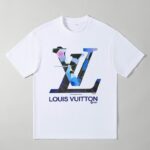 LV Luxury Oversized Streetwear Tee M-XXXL – Breathable Cotton Shirt