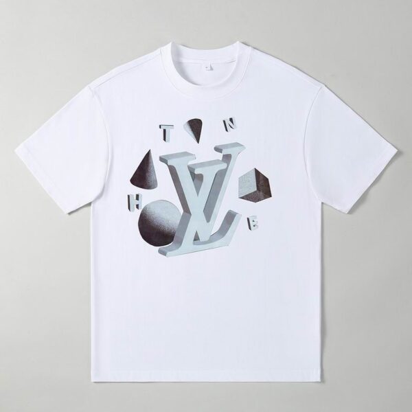 LV Luxury Oversized Streetwear Tee M-XXXL – Breathable Cotton Shirt