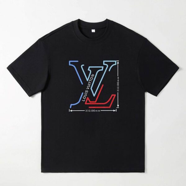 LV Designer Cotton Streetwear T-Shirt M-XXXL – Oversized Casual Fit