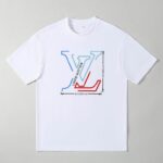 LV Designer Cotton Streetwear T-Shirt M-XXXL – Oversized Casual Fit