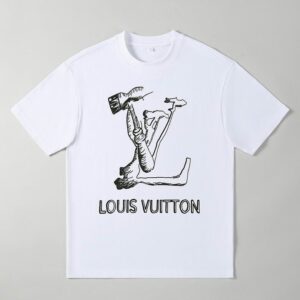 LV Luxury Inspired T-Shirt M-XXXL – Oversized Cotton Streetwear Style