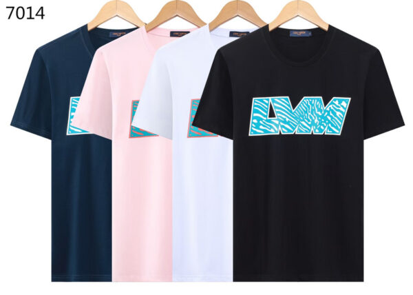 LV Oversized Luxury Cotton Tee M-XXXL – Designer Casual Streetwear