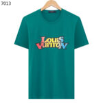 LV Minimal Streetwear Cotton Tee M-XXXL – Designer Style Oversized