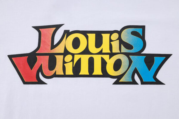 LV Minimal Streetwear Cotton Tee M-XXXL – Designer Style Oversized