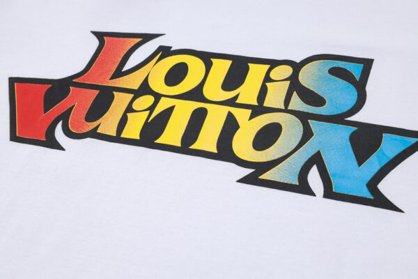 LV Minimal Streetwear Cotton Tee M-XXXL – Designer Style Oversized