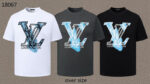 LV Luxury Casual Cotton Tee M-XXXL – Oversized Streetwear Style