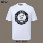 Louis Vuitton Style Cotton T-Shirt Men M–XXXL Casual Streetwear