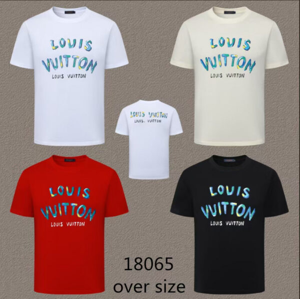 LV Style Oversized T-Shirt Premium Cotton M–XXXL Streetwear