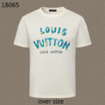LV Style Oversized T-Shirt Premium Cotton M–XXXL Streetwear