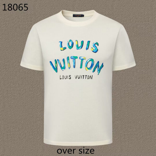 LV Style Oversized T-Shirt Premium Cotton M–XXXL Streetwear