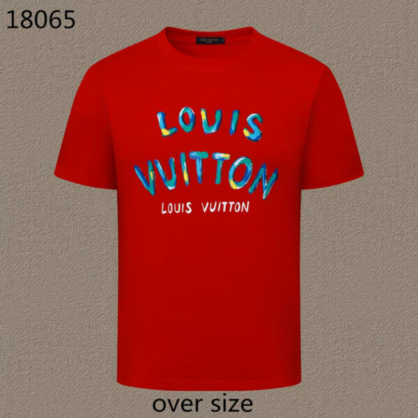 LV Style Oversized T-Shirt Premium Cotton M–XXXL Streetwear