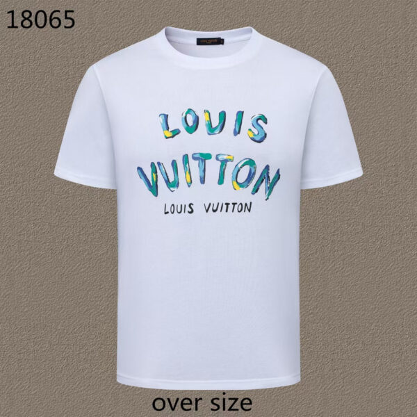 LV Style Oversized T-Shirt Premium Cotton M–XXXL Streetwear