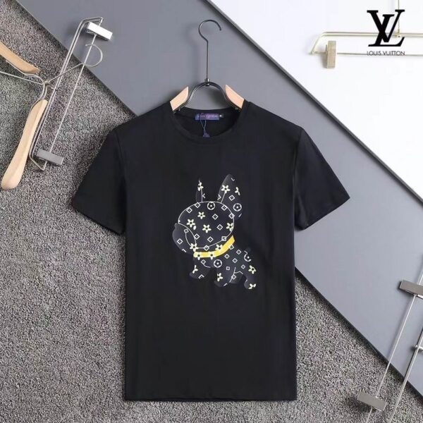 LV Minimal Designer Style T-Shirt M-XXXL – Casual Oversized Cotton Top