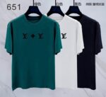 LV Premium Cotton T-Shirt M-XXXL – Luxury Streetwear Short Sleeve Tee