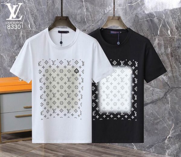 LV Designer Inspired Cotton T-Shirt M-XXXL – Streetwear Oversized Fit