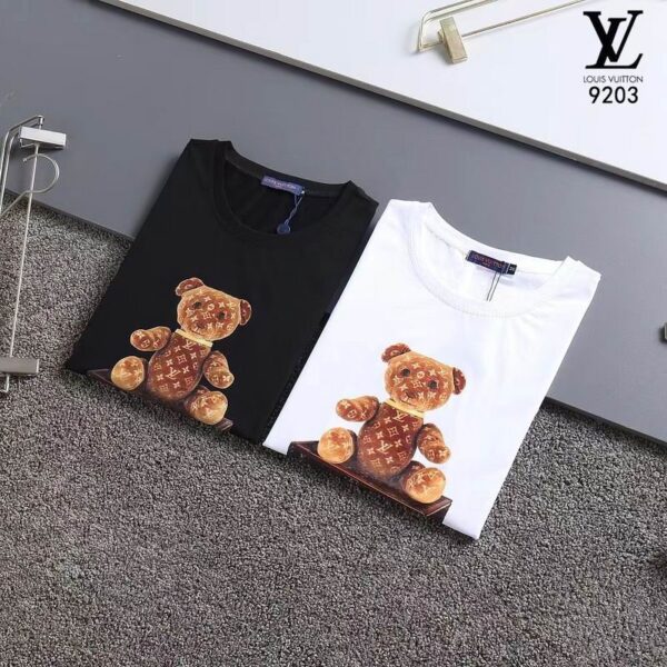 LV Designer Inspired Cotton T-Shirt M-XXXL – Streetwear Oversized Fit