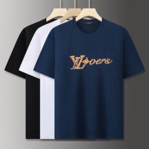 LV Inspired Oversized Cotton Tee M–XXXL Fashion