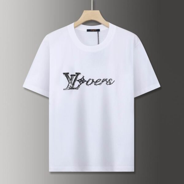 LV Inspired Oversized Cotton Tee M–XXXL Fashion