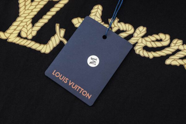 LV Style Casual T-Shirt Men Breathable Cotton M–XXXL