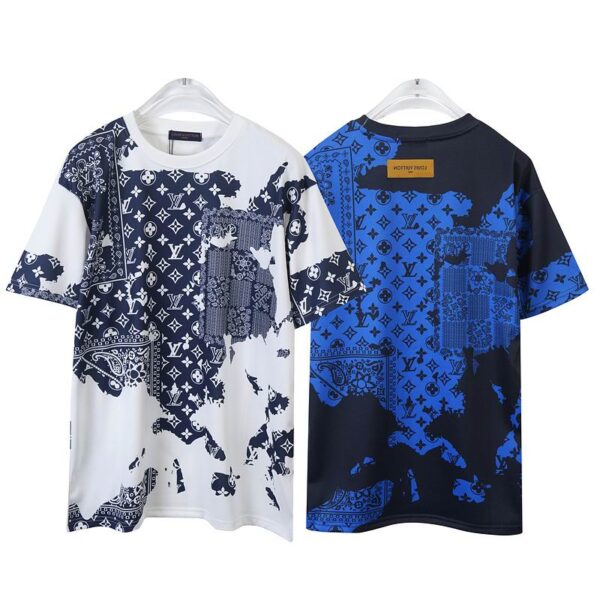 LV Style Fashion Tee Soft Fabric M–XXXL