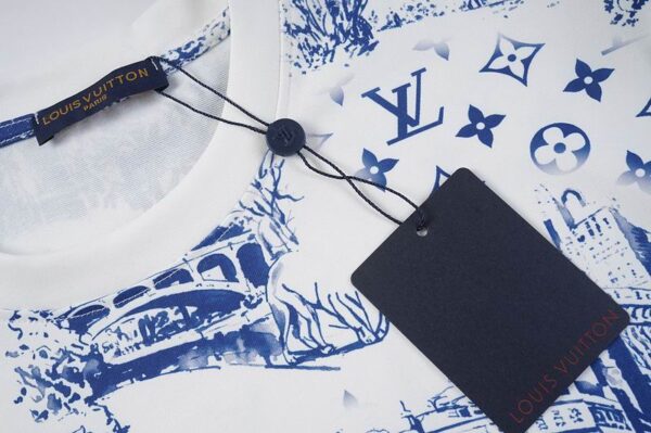 LV Style Trendy Cotton Shirt Men M–XXXL