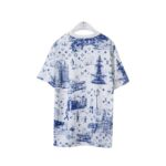 LV Style Trendy Cotton Shirt Men M–XXXL