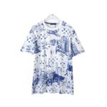 LV Style Trendy Cotton Shirt Men M–XXXL
