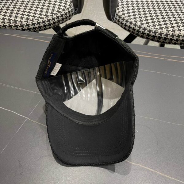 Luxury designer woven textured baseball cap, men's and women's adjustable embroidered fashionable duckbill cap