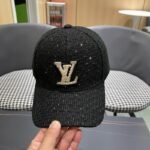 Luxury designer woven textured baseball cap, men's and women's adjustable embroidered fashionable duckbill cap