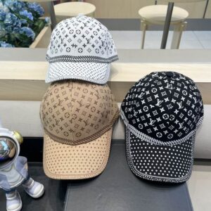 Luxury designer letter printed retro baseball cap, multifunctional and fashionable casual sports cap