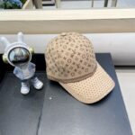 Luxury designer letter printed retro baseball cap, multifunctional and fashionable casual sports cap