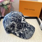 Luxury designer textured jacquard denim baseball cap with adjustable neutral fashion trend sun hat