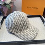 Luxury designer retro striped letter four season baseball cap with adjustable unisex fashion sun hat