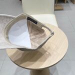 Luxury designer washed denim tattered baseball cap, unisex casual sports duckbill cap